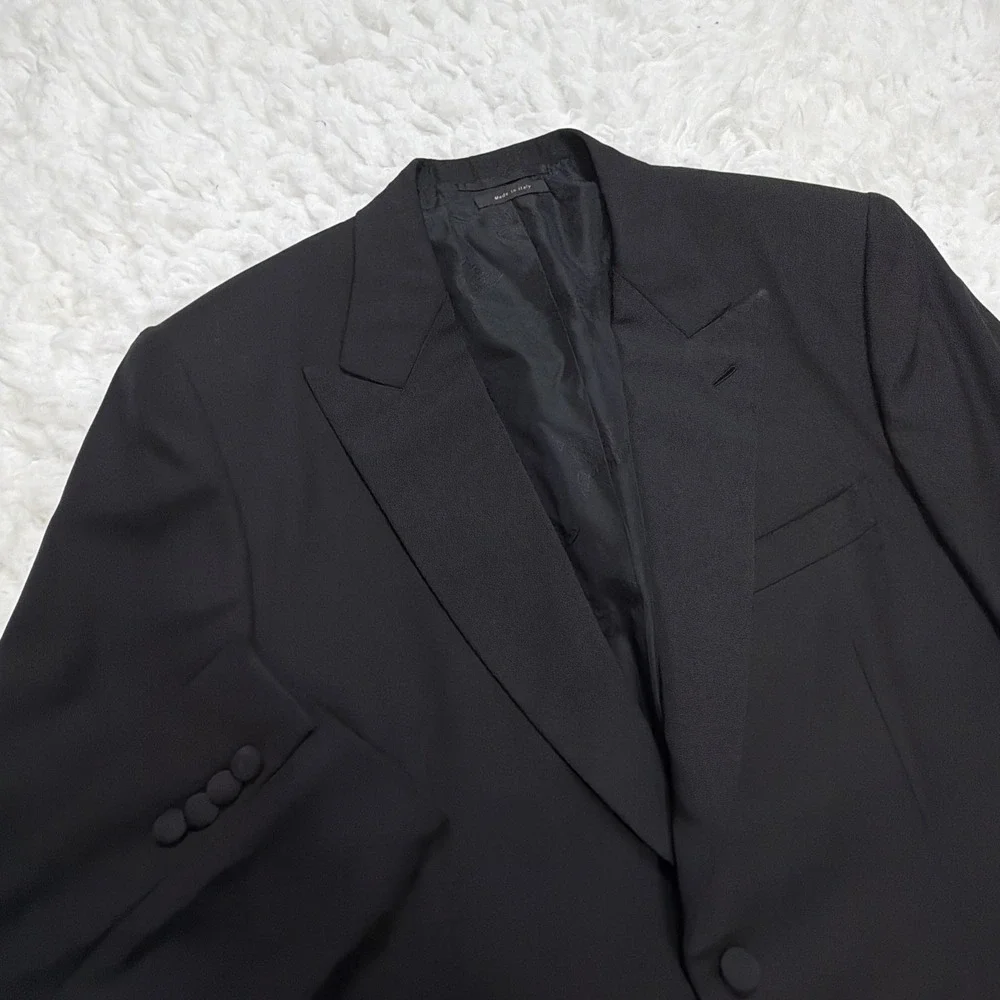 *Modern* Brioni Spartaco Black Tuxedo Jacket 44R